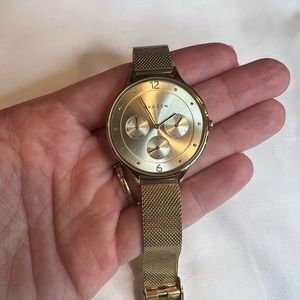 Skagen gold watch